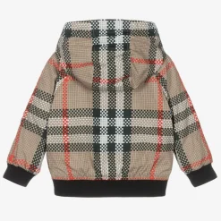 Burberry Coats & Jackets*Baby Boys Beige Check Jacket