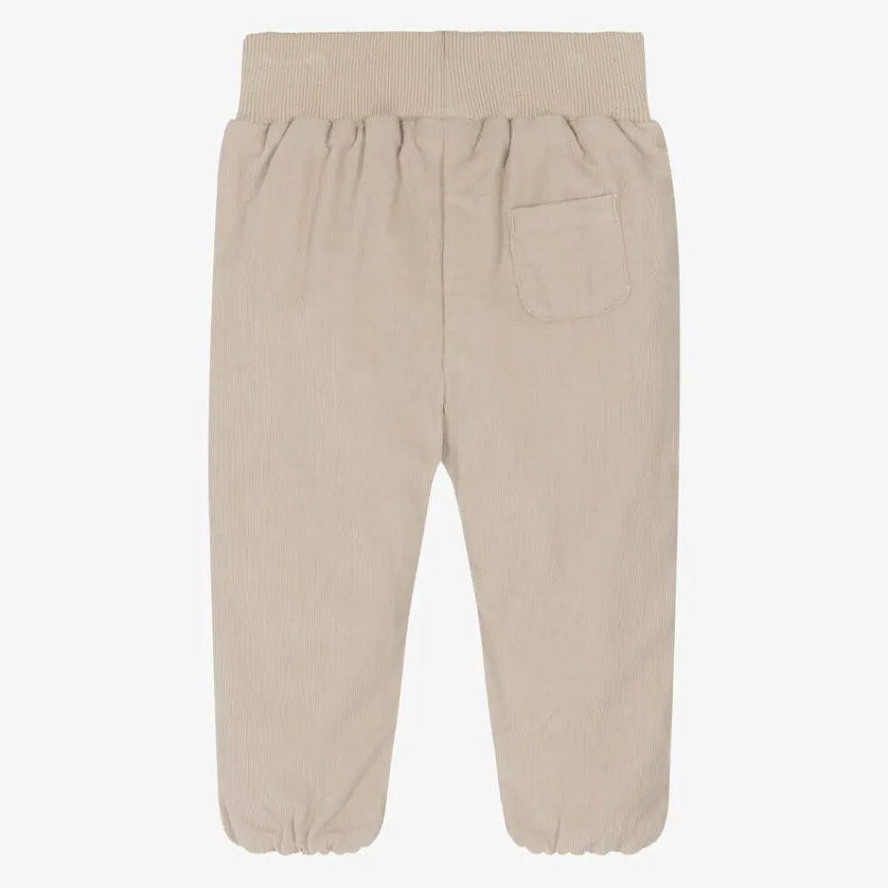 Tartine et Chocolat Trousers*Baby Boys Beige Corduroy Trousers
