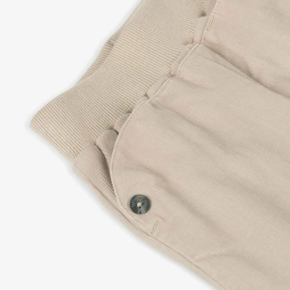 Tartine et Chocolat Trousers*Baby Boys Beige Corduroy Trousers