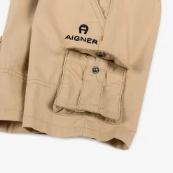 AIGNER Shorts|Shorts*Baby Boys Beige Cotton Cargo Shorts