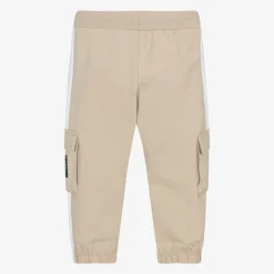 AIGNER Trousers|Trousers*Baby Boys Beige Cotton Cargo Joggers