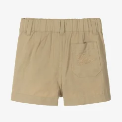 Burberry Shorts|Shorts*Baby Boys Beige Twill Shorts