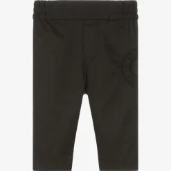 Burberry Trousers|Trousers*Baby Boys Black Cotton Trousers