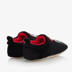Chipmunks Slippers|Slippers*Baby Boys Black Pirate Slippers