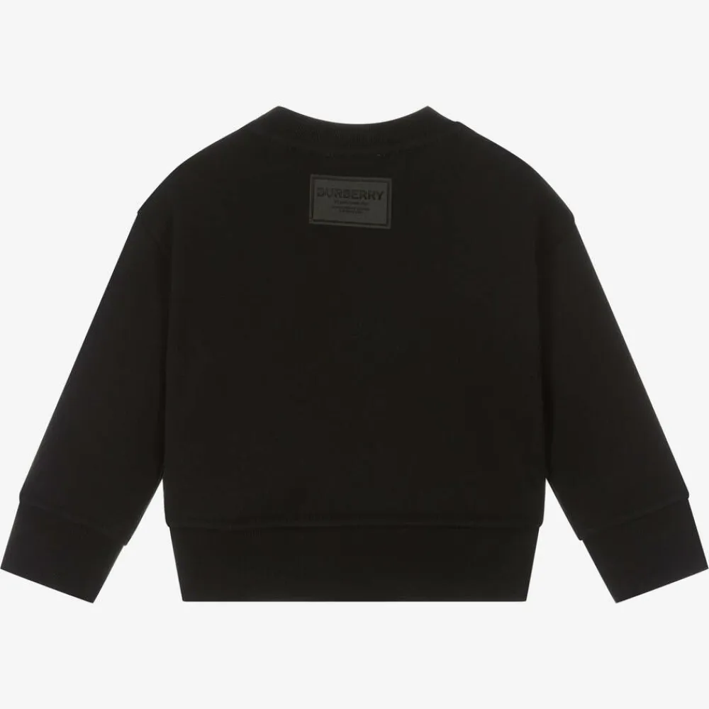Burberry Tops*Baby Boys Black Sweatshirt