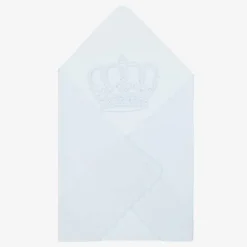 Sofija Gifts|Blankets & Shawls*Baby Boys Blue Cotton Blanket & Hat Gift Set