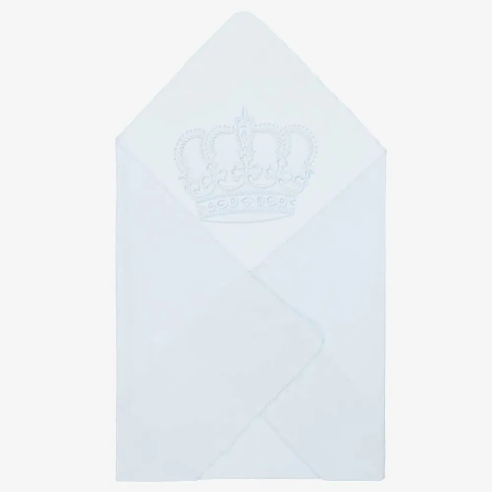 Sofija Gifts|Blankets & Shawls*Baby Boys Blue Cotton Blanket & Hat Gift Set