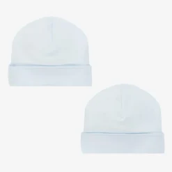 Sofija Gifts|Blankets & Shawls*Baby Boys Blue Cotton Blanket & Hat Gift Set