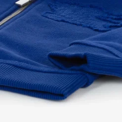 Burberry Tops*Baby Boys Blue Cotton Hoodie