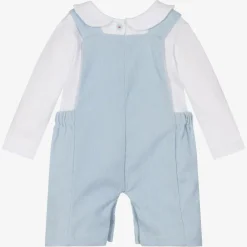 Beau KiD Outfit Sets*Baby Boys Blue Dungaree Set
