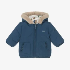 Mayoral Newborn Coats & Jackets*Baby Boys Blue Reversible Coat