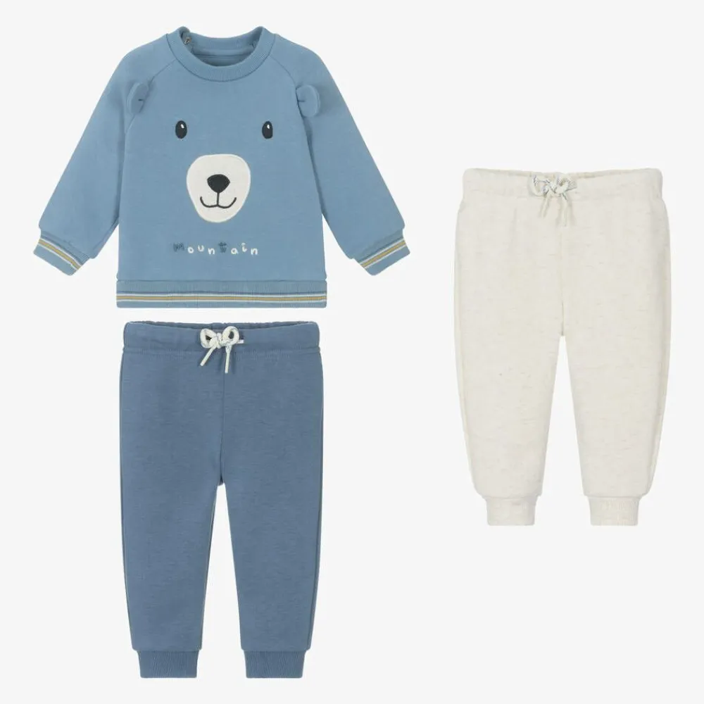 Mayoral Tracksuits*Baby Boys Blue Tracksuit Set