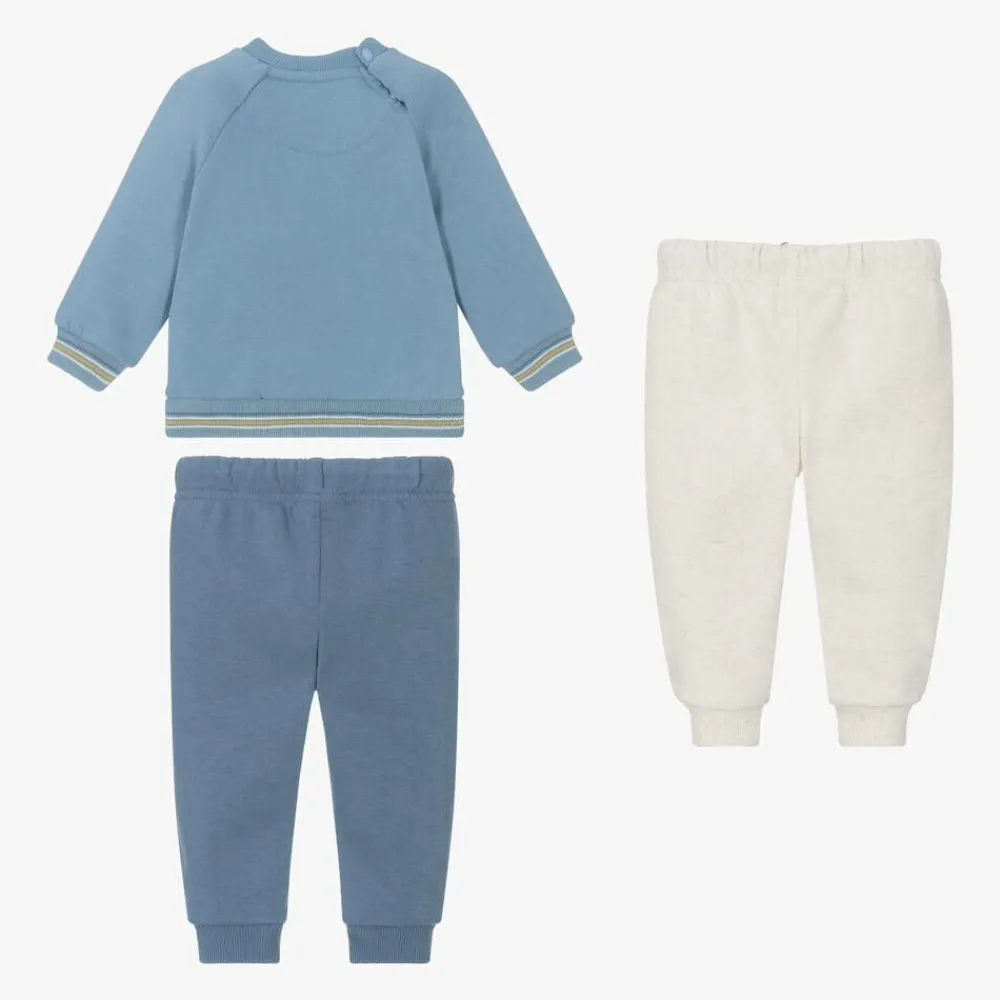 Mayoral Tracksuits*Baby Boys Blue Tracksuit Set