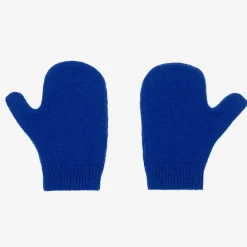 Gucci Gloves & Mittens|Gloves & Mittens*Baby Boys Blue Wool Mittens