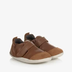 Bobux First Walkers|First Walkers*Baby Boys Brown Leather First Walkers