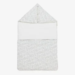 Emporio Armani Nests*Baby Boys Ivory Cotton Nest (71cm)