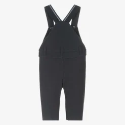 BOSS Trousers*Baby Boys Navy Blue Cotton Dungarees