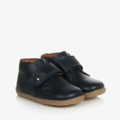 Bobux Boots|Boots*Baby Boys Navy Blue Leather Desert Boots
