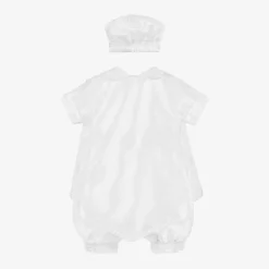 Sevva Ceremony*Baby Boys White Ceremony Shorts Set