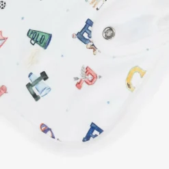 Ralph Lauren Feeding Accessories*Baby Boys White Cotton Bib