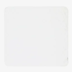 Ralph Lauren Blankets & Shawls*Baby Boys White Cotton Blanket (81cm)