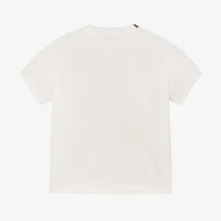 Dolce amp; Gabbana Tops*Baby Boys White Cotton Classic Car T-Shirt