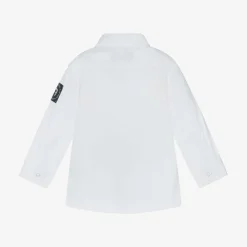 AIGNER Tops|Tops*Baby Boys White Cotton Shirt
