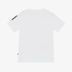 AIGNER Tops|Tops*Baby Boys White Cotton T-Shirt