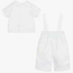 Beau KiD Outfit Sets*Baby Boys White Shorts Set