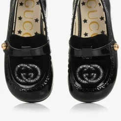 Gucci Loafers & Moccasins|Loafers & Moccasins*Baby Girls Black Patent Leather Loafers