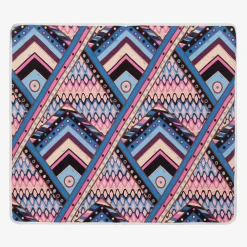 PUCCI Gifts*Baby Girls Blue & Pink Vivara Blanket (88cm)