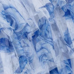 Angels Face Skirts*Baby Girls Blue Floral Tulle Skirt BlueFlowerSnowdrop