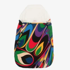 PUCCI Nests*Baby Girls Cotton Onde Print Nest (71cm)