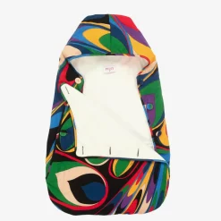 PUCCI Nests*Baby Girls Cotton Onde Print Nest (71cm)