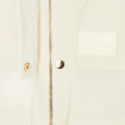 Burberry Coats & Jackets*Baby Girls Ivory & Beige Check Jacket