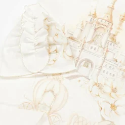 Sofija Gifts|Blankets & Shawls*Baby Girls Ivory Cotton Blanket Gift Set