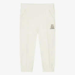 AIGNER Trousers|Trousers*Baby Girls Ivory Cotton Joggers