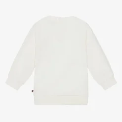AIGNER Tops*Baby Girls Ivory Cotton Sweatshirt