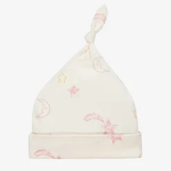 Kissy Love Gifts*Baby Girls Ivory Cotton Starry Sky Hat