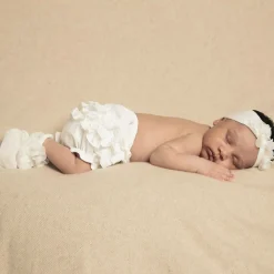 Story Loris Hair Accessories|Hair Accessories*Baby Girls Ivory Headband & Booties Gift Set