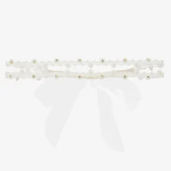 Cute Cute Hair Accessories*Baby Girls Ivory Lace Headband