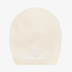 Lemon Loves Layette Hats*Baby Girls Ivory Pima Cotton Hat Eggnog