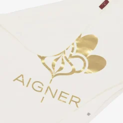 AIGNER Blankets & Shawls*Baby Girls Ivory Pima Cotton Blanket (88cm)
