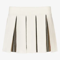 Burberry Skirts*Baby Girls Ivory Wool Knit Skirt