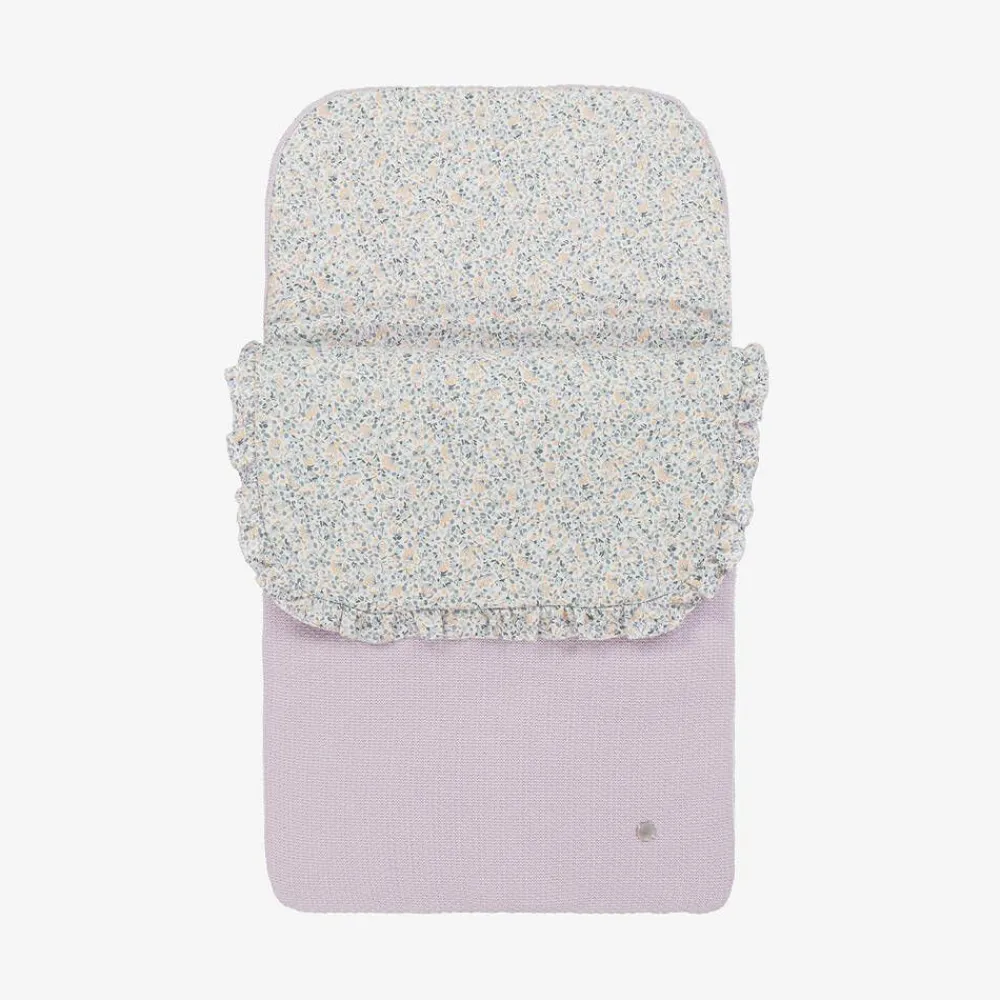 Artesanía Granlei Gifts*Baby Girls Lilac Knitted Nest (74cm)