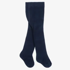 Mayoral Tights*Baby Girls Navy Blue Knitted Tights