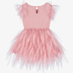 Tutu du Monde Dresses*Baby Girls Pink Beaded Tulle Dress