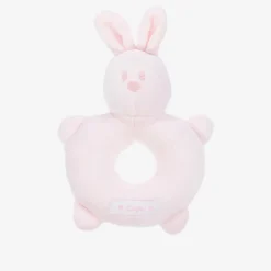 Emile et Rose Toys|Sleeping Accessories*Baby Girls Pink Bunny Rattle Toy (14cm)
