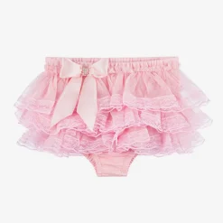 Beau KiD Shorts|Shorts*Baby Girls Pink Cotton Bloomer Shorts