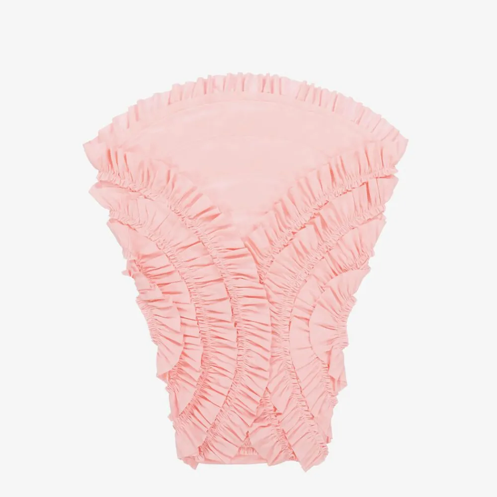 Lemon Loves Layette Blankets & Shawls*Baby Girls Pink Cotton Blanket (86cm) RoseShadow